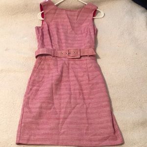 Banana republic pink belted Dress